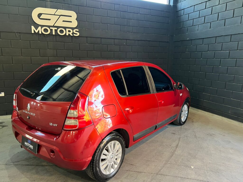 RENAULT SANDERO 1.6 LUXE C/GNC 2012