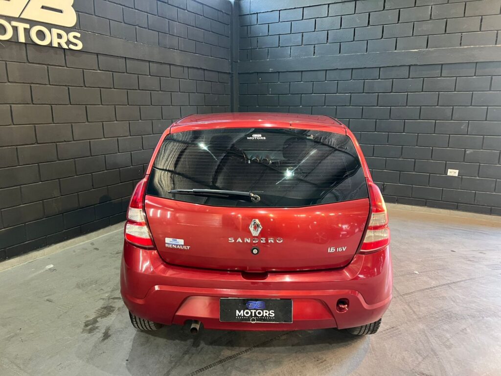 RENAULT SANDERO 1.6 LUXE C/GNC 2012